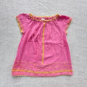 Mer St. Barth Pink Cotton Gauze Tunic Dress VGUC 2